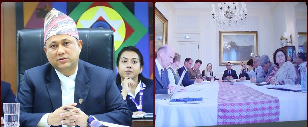 Nepal and the UK held a ministerial-level discussion on the issues raised by former British Gurkha soldiers.